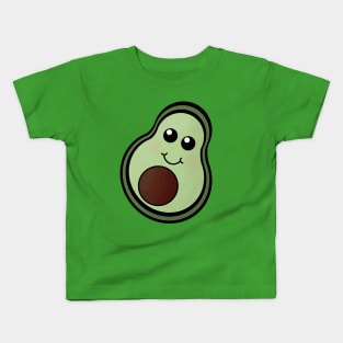 Cute Kawaii Avocado Kids T-Shirt